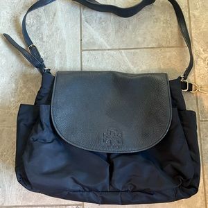 Tory Burch Navy diaper bag
